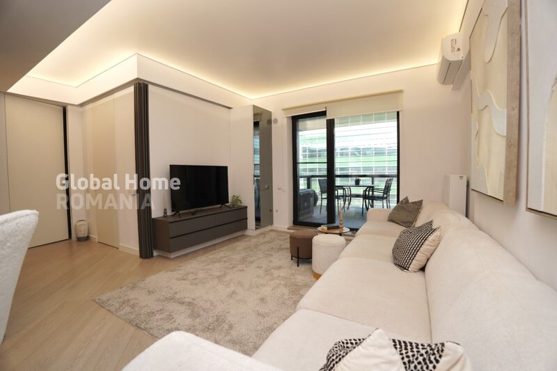 Cortina North, Pipera, 3 camere, design premium, parcare & boxa.