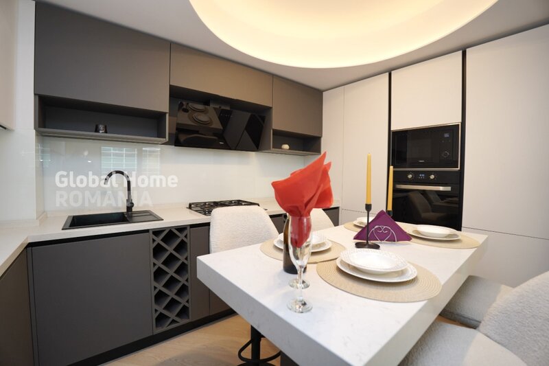 Cortina North, Pipera, 3 camere, design premium, parcare & boxa.